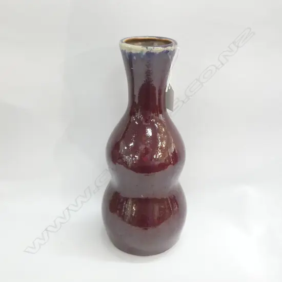 ORIENTAL SANG DE BOEUF VASE H.310mm