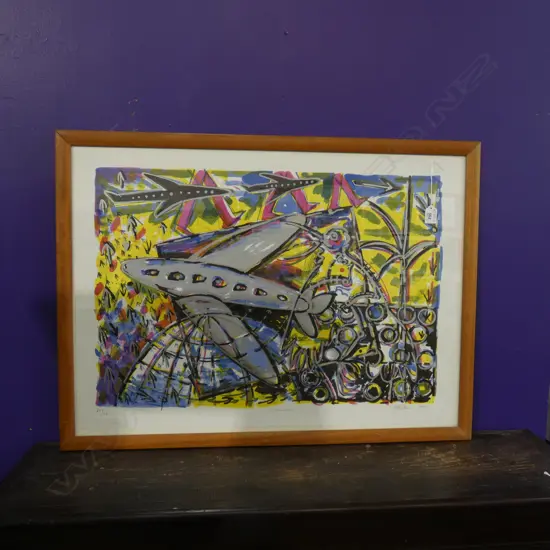 PHILIPPA BLAIR 'DESTINATION' PRINT 64/126 1995 470x690mm