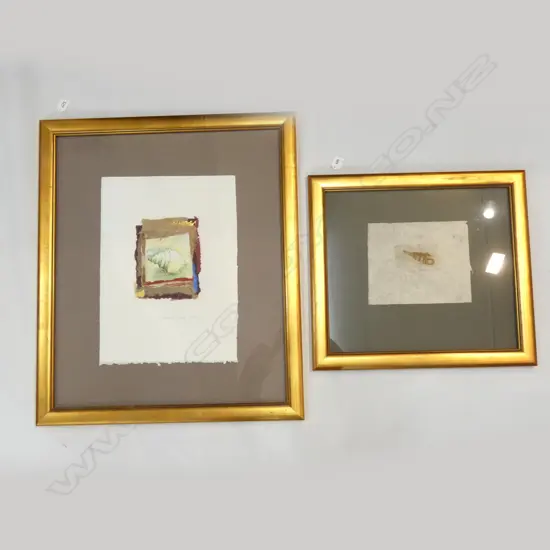 VIRGINIA KING MIXED MEDIA SHELL ARTWORK 210x160mm + PERIWINKLE ARTWORK