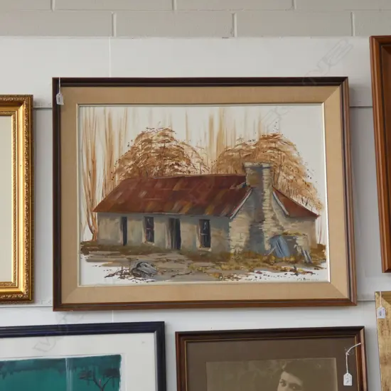 J. A. RASMUSSEN OLD COTTAGE OIL 540x740mm