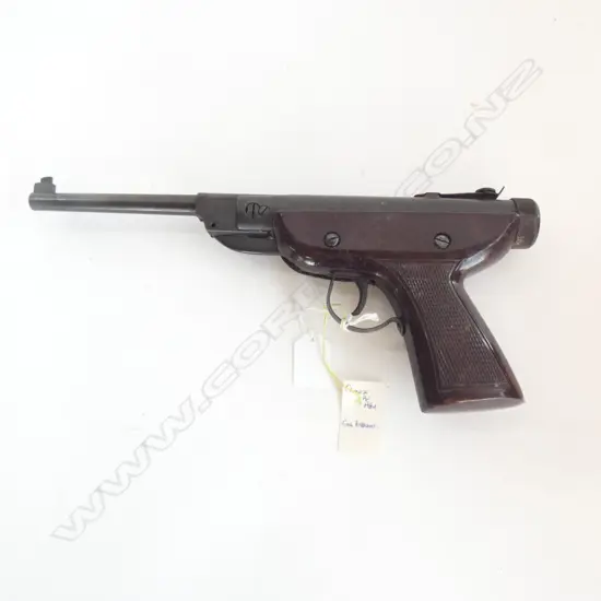 VINTAGE CHINESE AIR PISTOL. LABELLED 'GOT PROBLEMS'