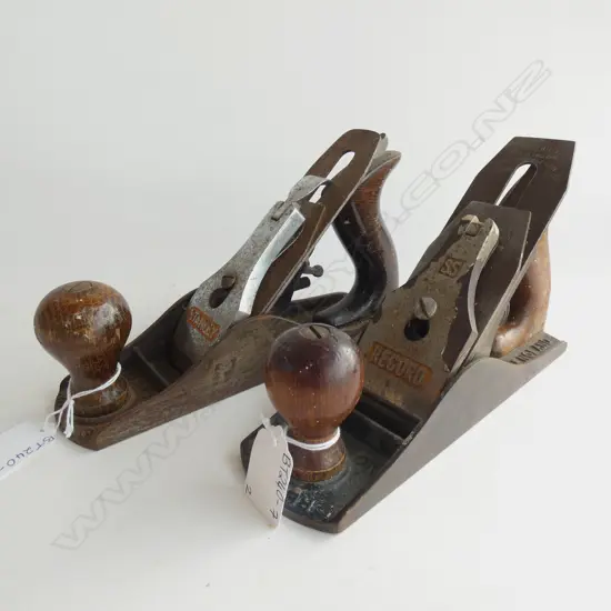2 OLD #4 PLANES; 1 STANLEY  & 1 RECORD