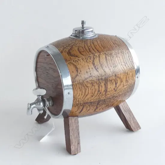 SM OAK BARREL WITH TAP H 230 MM