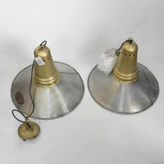 2 WIRE INDUSTRIAL STYLE PENDANT LIGHTS 