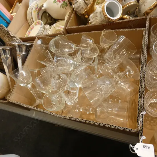 BOX LOT ASST. CRYSTAL