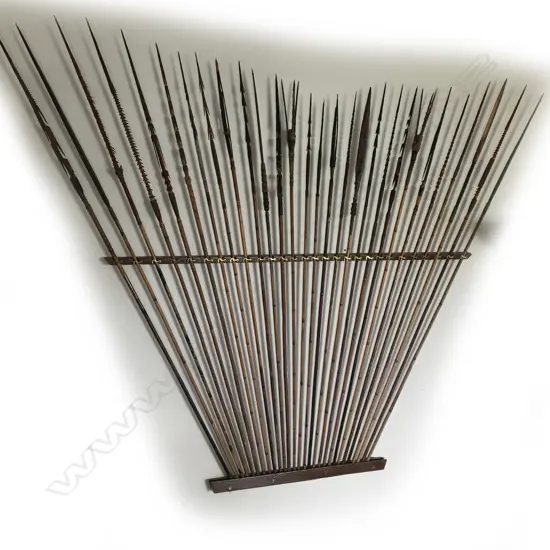 A DISPLAY OF 28 PAPUA NEW GUINEAN ARROWS