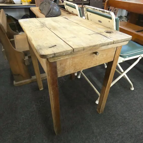 VINTAGE SCHOOL DESK...