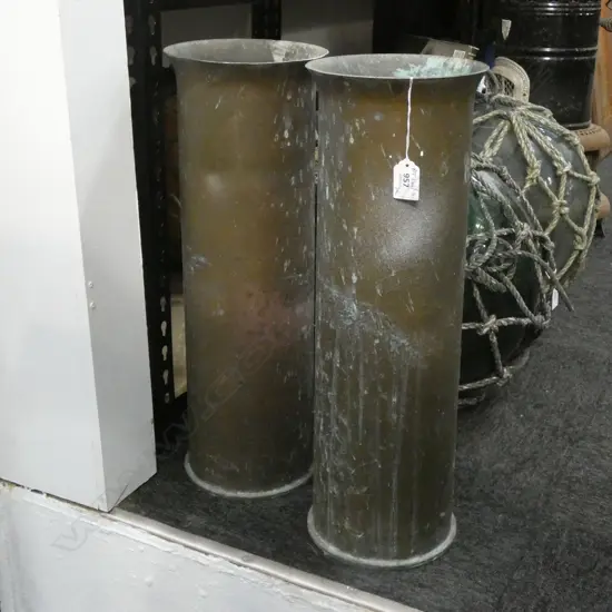 PR BRASS CANISTERS / SHELL CASES H.505mm