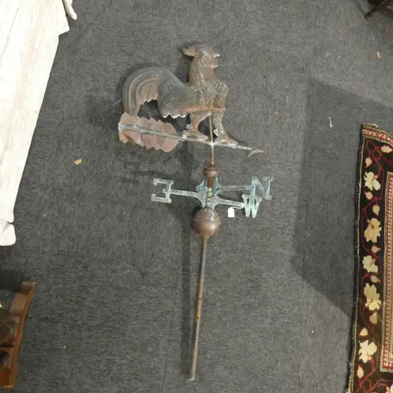 COPPER WIND VANE AF H.1300mm