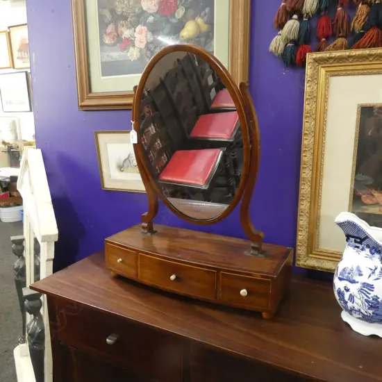 REGENCY TABLE MIRROR REQUIRES ATTENTION 