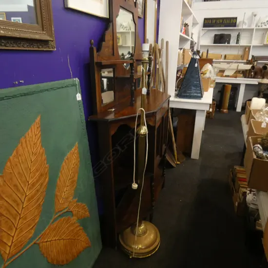 BRASS STANDARD LAMP H1400