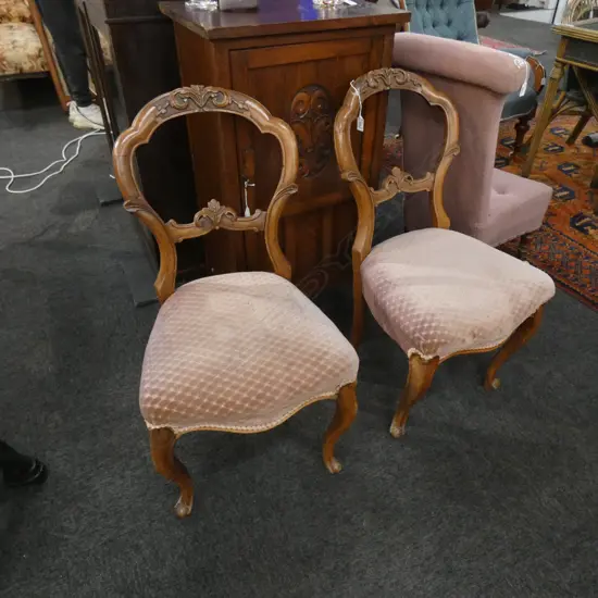 PR VICTORIAN BALOONBACK CHAIRS 