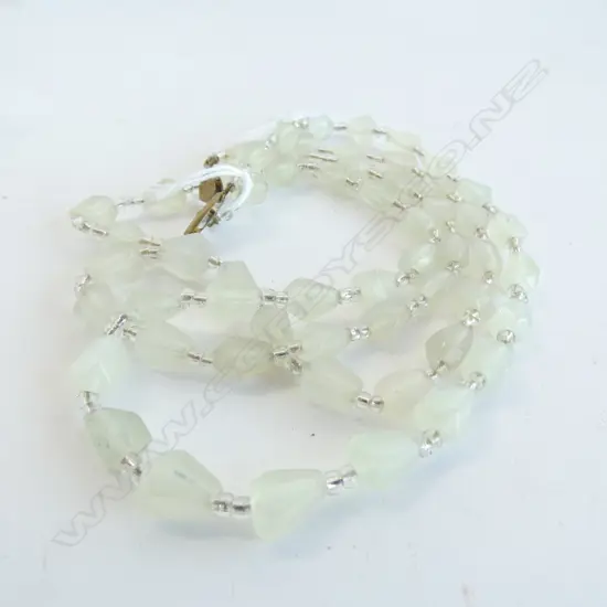 TWO GEMSTONE NECKLACES