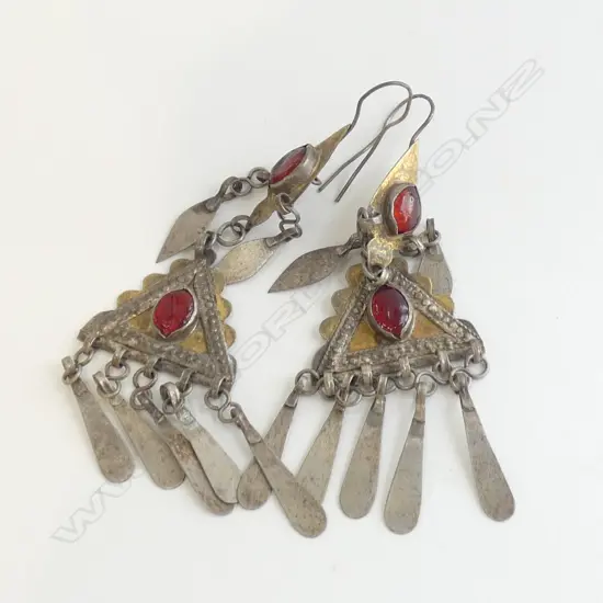 PR ETHNIC SILVER EARRINGS