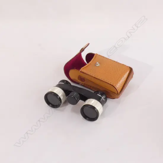 A Crescent opera glasses