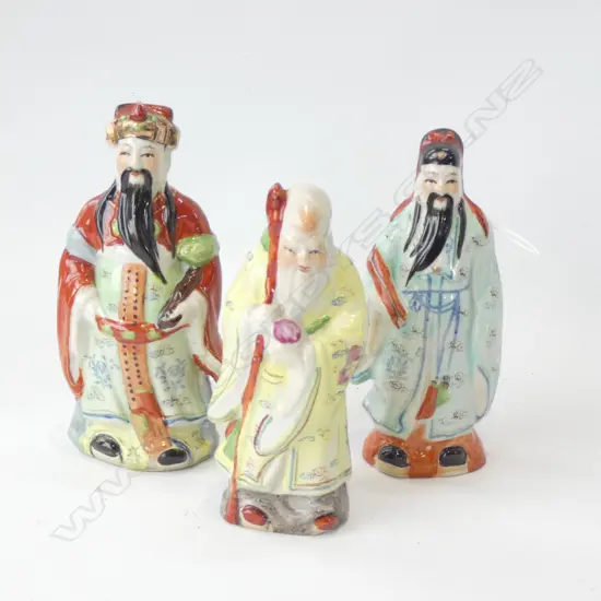 3 CHINESE SMALL FIGURES