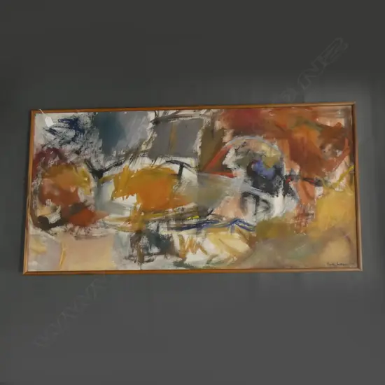 EMILY JACKSON ABSTRACT ACYRLIC ON CANVAS '79 540x1090mm