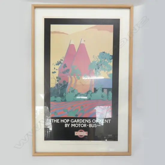 POSTER OF HOP GARDENS OF KENT