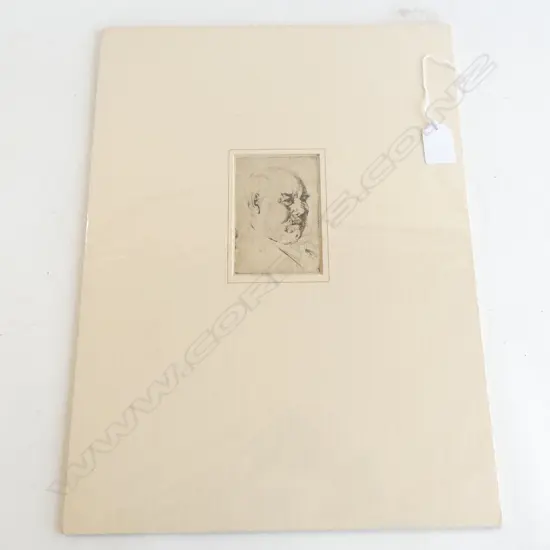 H.L. RICHARDSON UNSIGNED ENGRAVING ...