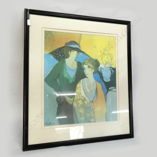 ITZCHAK TARKAY PRINT 'ON THE STAGE' 580x480mm