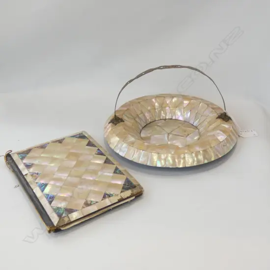 MOP BOWL W HANDLE  (DIA 270MM) + NOTEBOOK  230 X 165MM