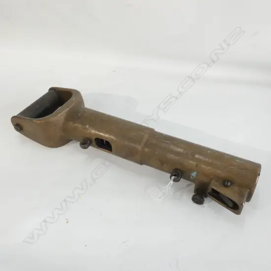 COX No.2 SUBMARINE BOLD DRIVING GUN, W MILITARY ARROW & CROWN, 500 X140mm