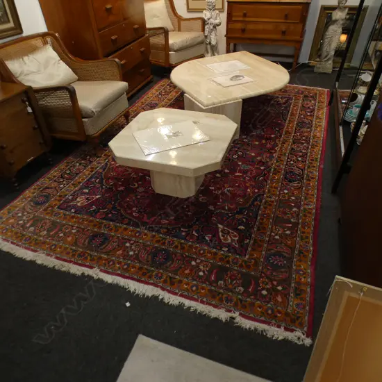 LG IRANIAN HAND KNOTTED CARPET, 2000 x 3060mm SOME WEAR