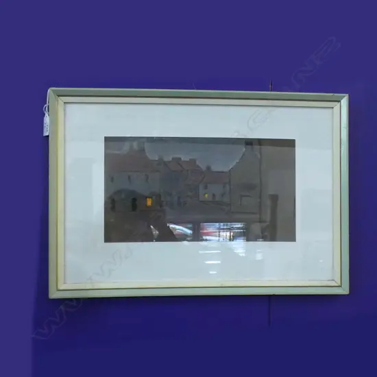 JOHN WEEKS SCOTTISH VILLAGE PASTEL 175x320mm