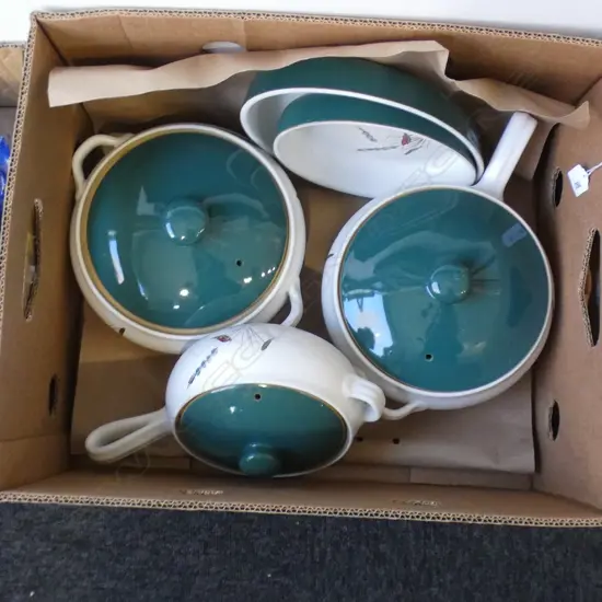 BOX DENBY WHEATSHEAF - TUREENS & SERVING DISHES