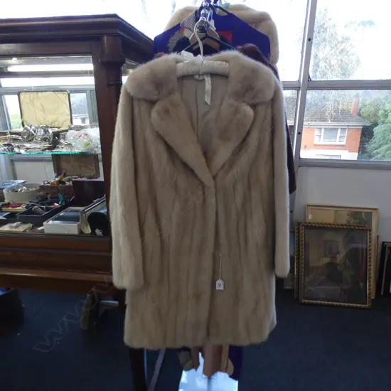 CHAMPAGNE MINK COAT