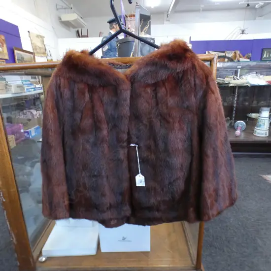 SHORT FUR JACKET