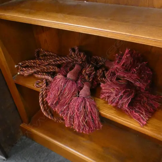 6 DECORATIVE LARGE CURTAIN TIE BACK TASSELS333