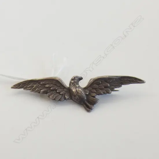 SILVER BIRD SWEETHEART BROOCH BIRMINGHAM 1906