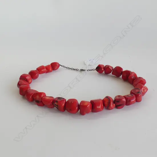 RED CORAL NECKLACE