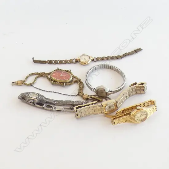 ASST VINTAGE WRISTWATCHES INCLS MARCASITE