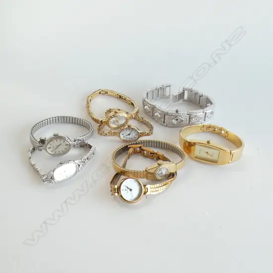 ASSORTED LADIES WRIST WATCHES (not going)