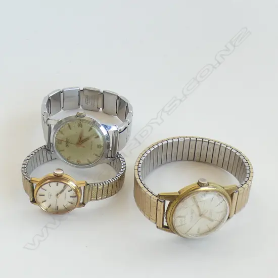 3 OLD WATCHES 