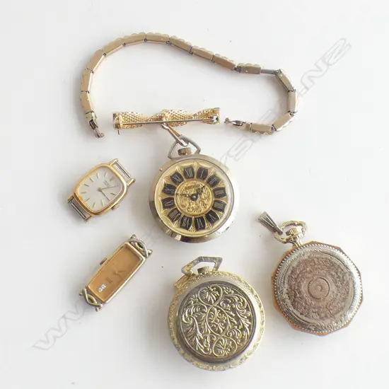 LADIES WRIST WATCHES AND MODERN POCKET WATCHS 