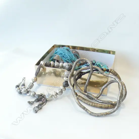 ASST. COSTUME JEWELLERY; TURQUOISE ETC