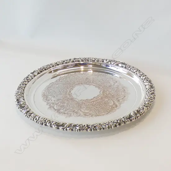 SILVER PLATE TRAY