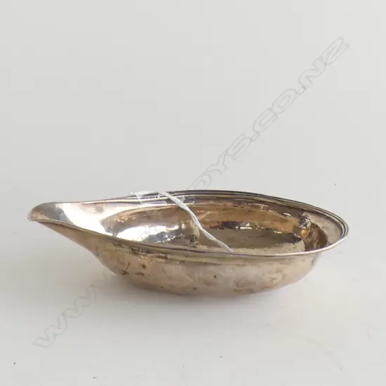 GEO III SILVER PAP BOAT A.F L.1810. some faults.