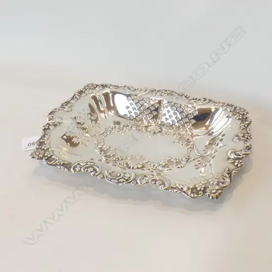 SMALL SILVER DISH BIRMINGHAM 1900 221gm