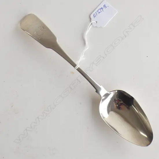 IRISH SILVER FIDDLE PATTERN TABLE SPOON DUBLIN 1811 78GMS