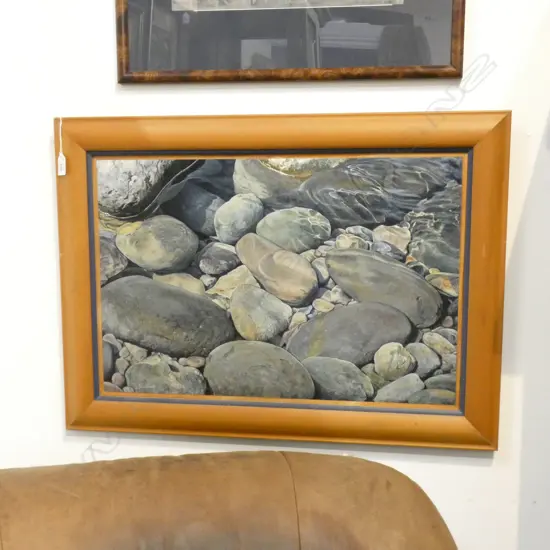 RON DRUETT 'CLEAR WATER & SUNSHINE' ACRYLIC 400x600mm