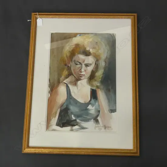 ERNESTINE MADDOX W/C PORTRAIT 440x300mm