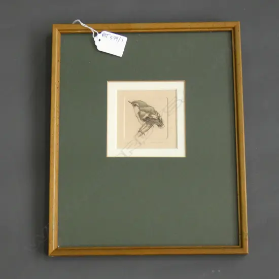 RUSSELL JACKSON N.Z RIFLEMAN H/COLOURED ENGRAVING 3/80 50x50mm