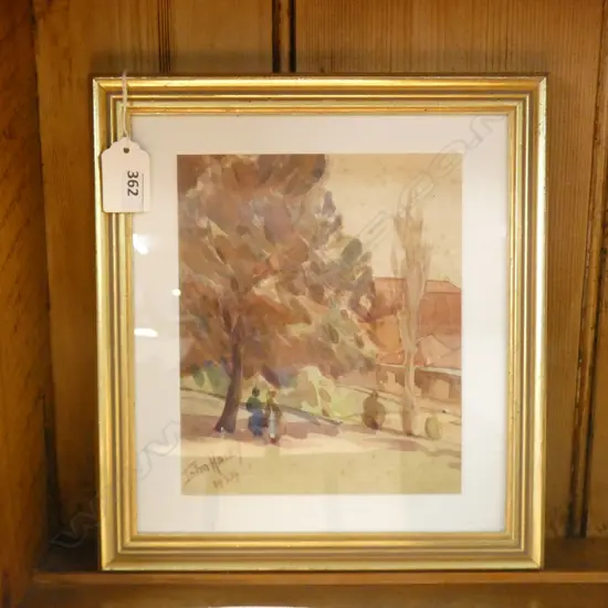 JOHN HALEY W/C 1924 275x145mm