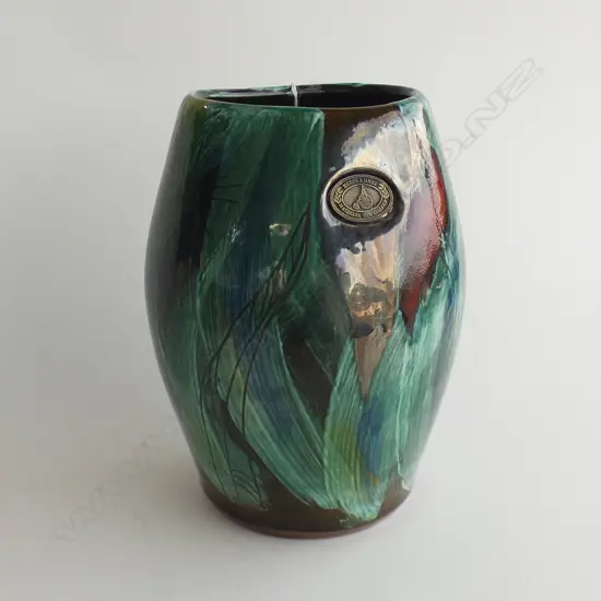 MORRIS & JAMES GLAZED VASE H.280mm