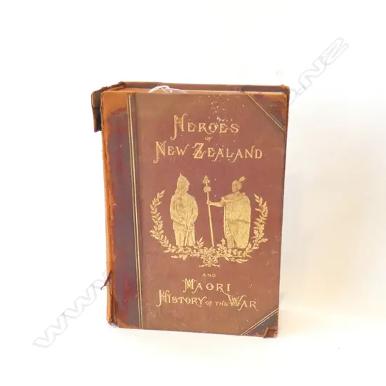 BOOK 'DEFENDERS OF NEW ZEALAND' BY GUDGEON 1887...