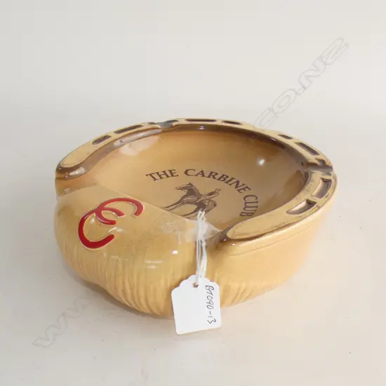 CARBINE CLUB CROWN LYNN ASHTRAY